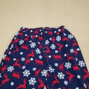 Club Room Christmas Deer and Snowflake pajamas pants size M